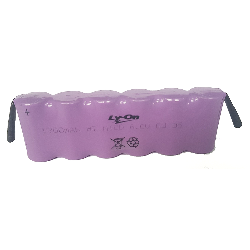 EM.LIGHT BAT S/S 6XSC 7,2V