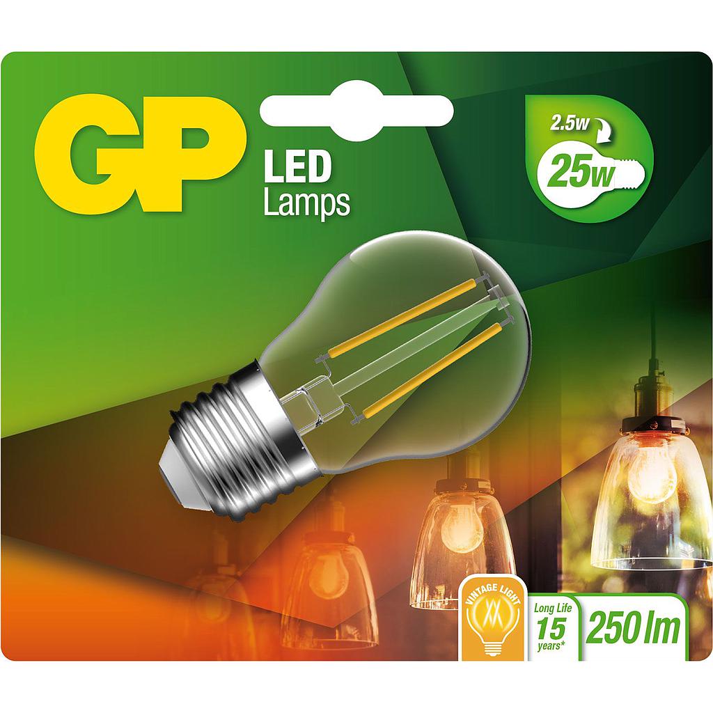 LED FILAMENT MINI GLOBE / E27 / 2.5W 