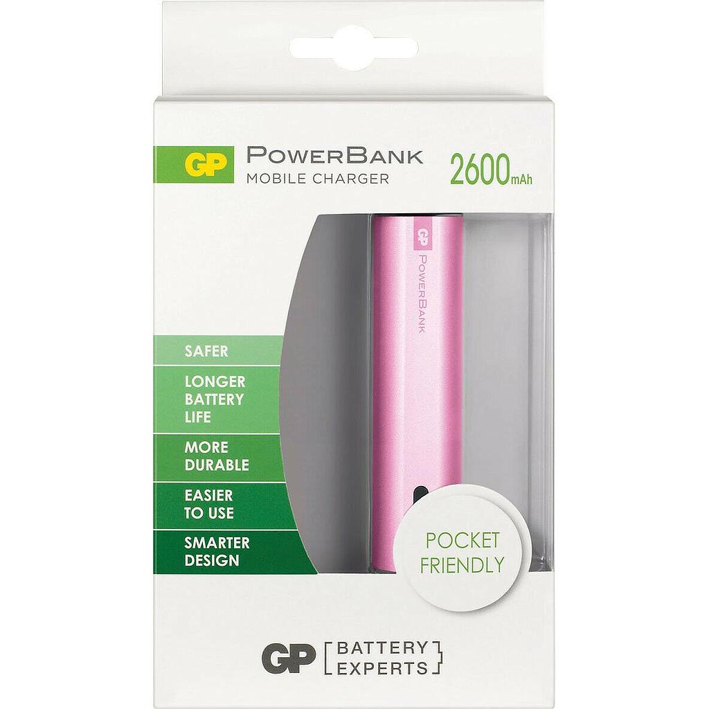 PORTABL POWERBANK FN02M PINK**